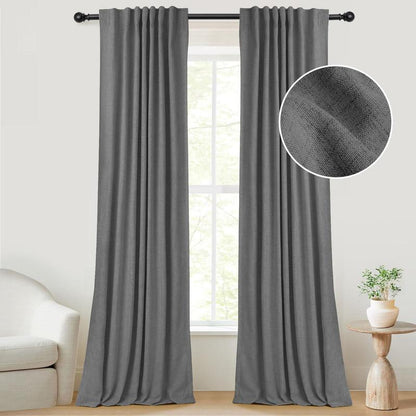 2pcs Blackout Curtains