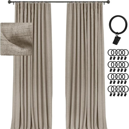 2pcs Blackout Curtains
