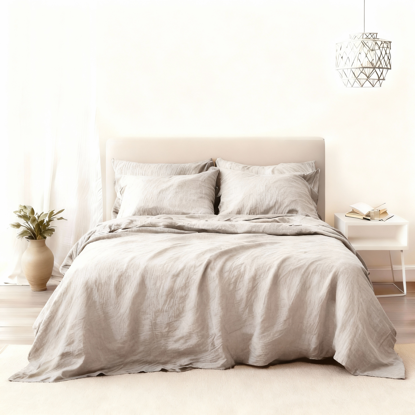 100% Natural Linen Bedset