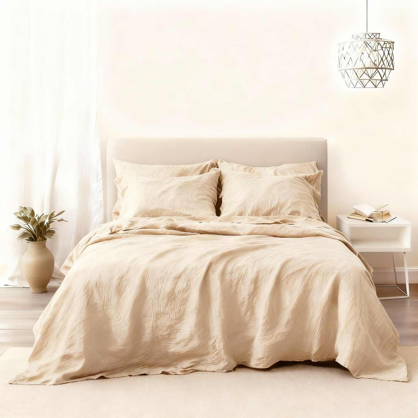 100% Natural Linen Bedset
