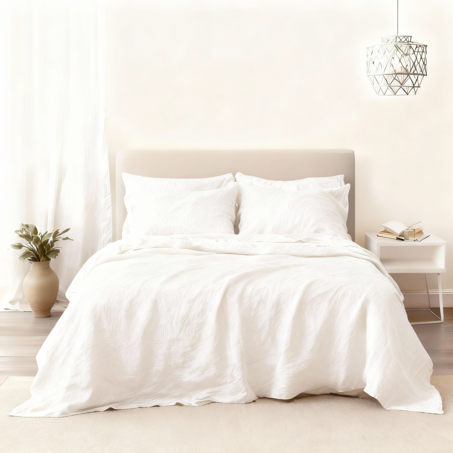 100% Natural Linen Bedset