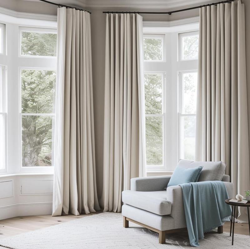 2pcs Blackout Curtains